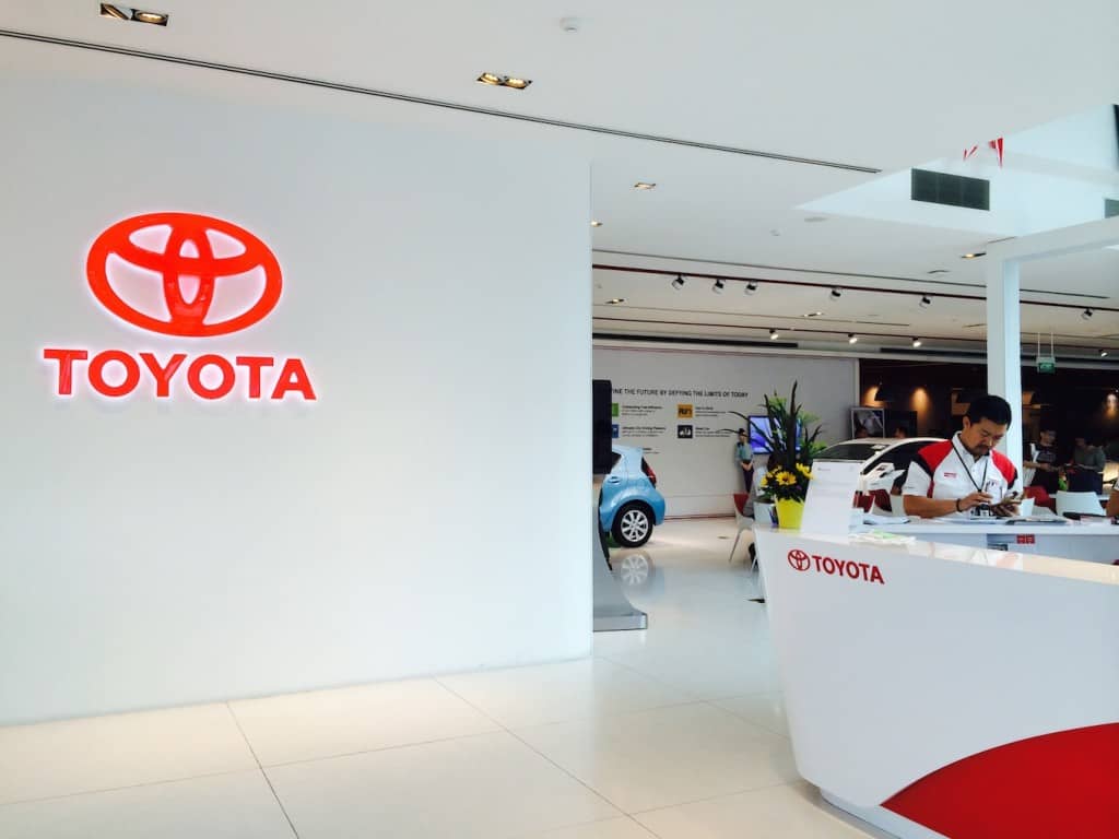 Toyota Showroom Event Management