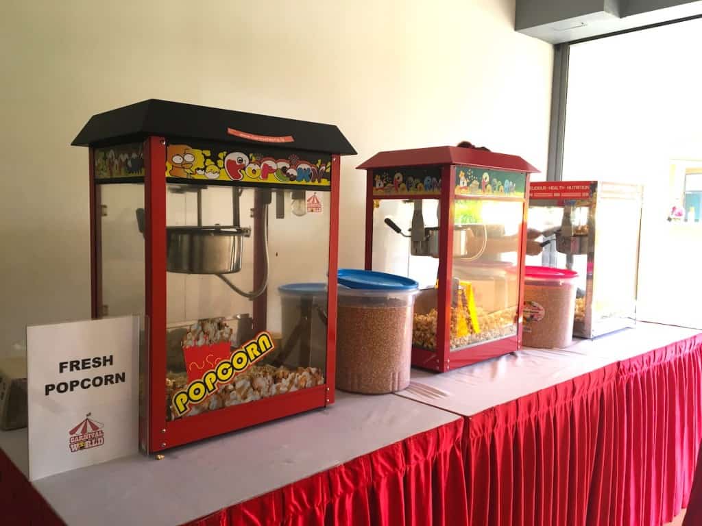 Professional Popcorn Machines for Rent