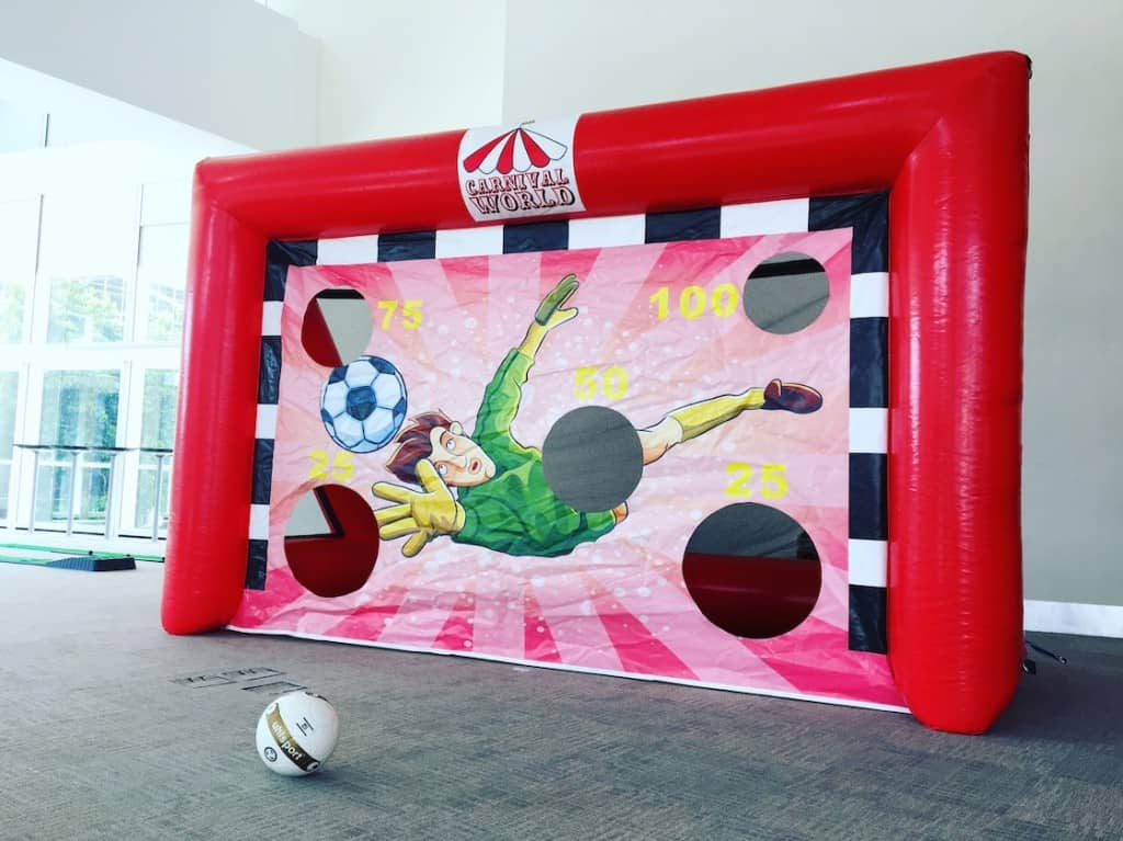 large-soccer-inflatable-game-rental